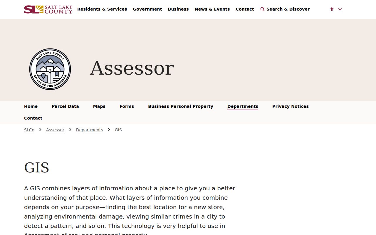 Taylorsville public records parcel and GIS resources