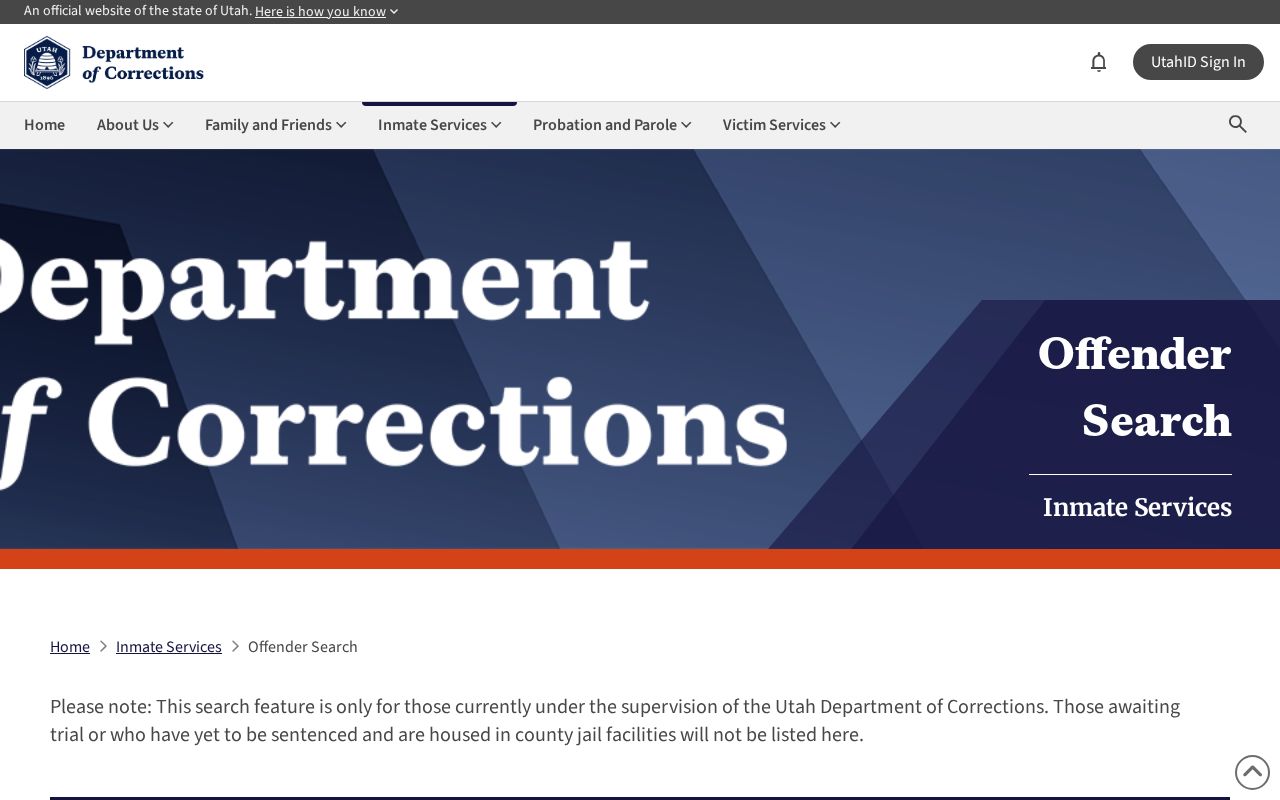 Taylorsville public records state offender search entry